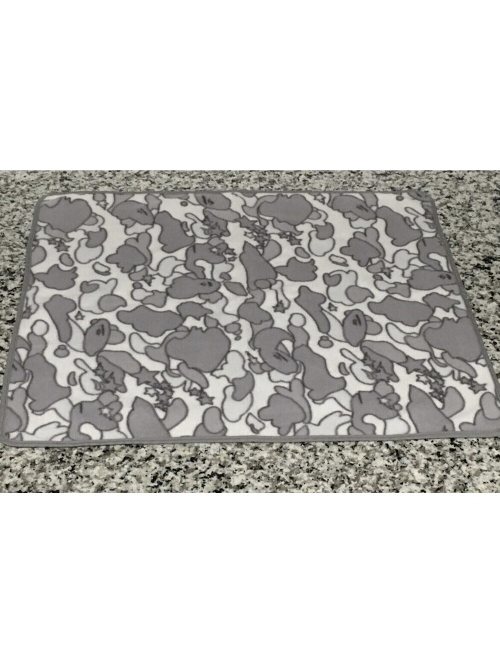 A Bathing Ape Psyche Camo Mini Blanket
